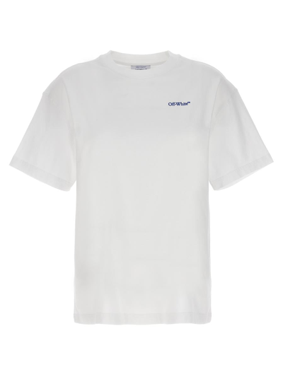 Shop Off-white T-shirt 'embr Diag Tab'