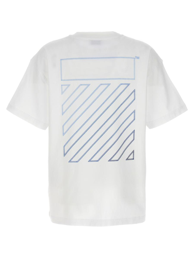 Shop Off-white T-shirt 'embr Diag Tab'