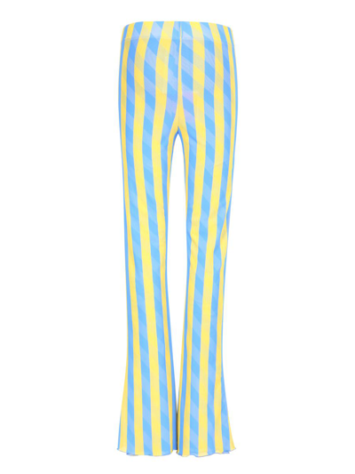 Sunnei Flared Trousers In Multi