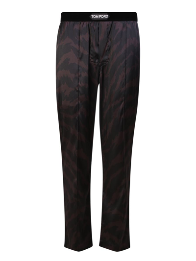 Shop Tom Ford Pajamas In Purple