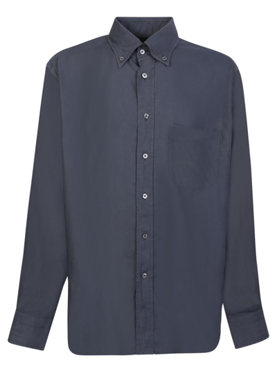 Shop Tom Ford Shirts In Blue