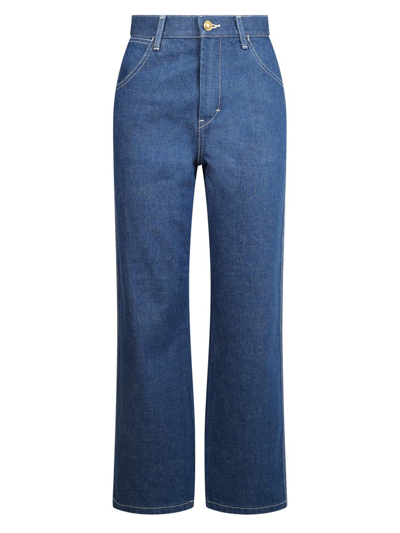 Shop Tory Burch Jeans In Blue