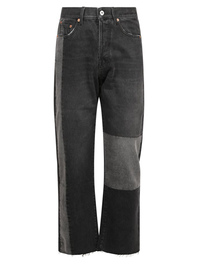 Shop Valentino Jeans In Grey
