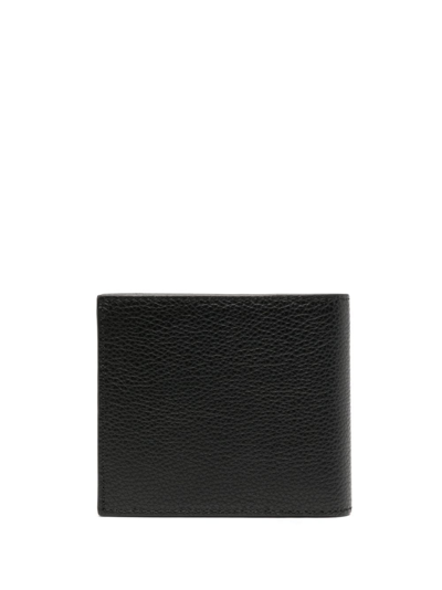 Shop Dsquared2 Logo-debossed Bi-fold Wallet In Black