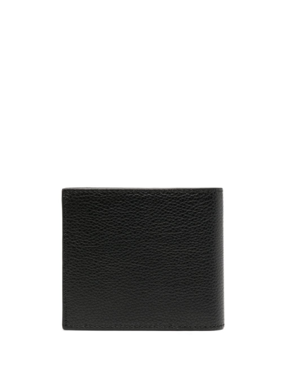 Dsquared2 Logo-debossed Bi-fold Wallet In Black