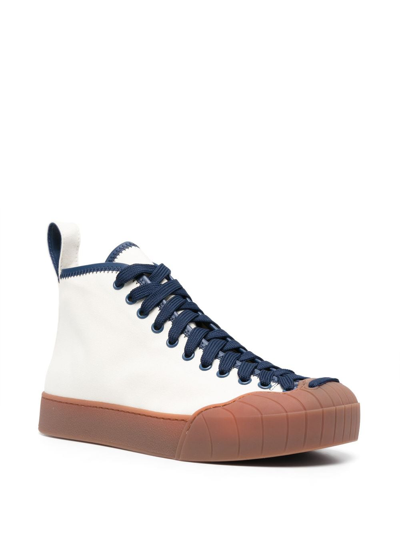 Shop Sunnei Isi High-top Sneakers In White