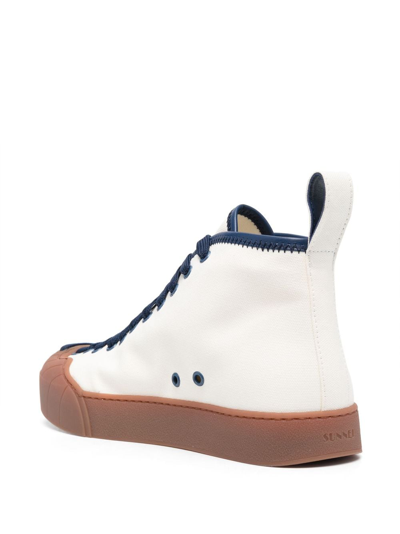 Shop Sunnei Isi High-top Sneakers In White