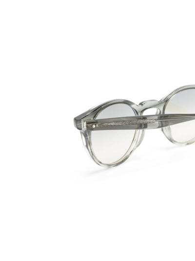 Oliver Peoples Romare Round-frame Sunglasses In Grey