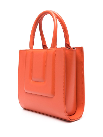 D'estree Small Sol Tote Bag In Orange