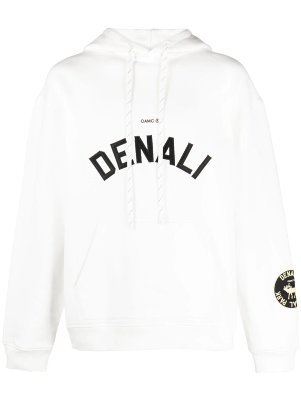 Oamc Denali Hooded Sweatshirt In Off-white | ModeSens