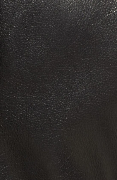Schott Lightweight Leather Jacket In Black