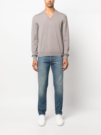 Fay Fein Gestricktes Sweatshirt In Neutrals