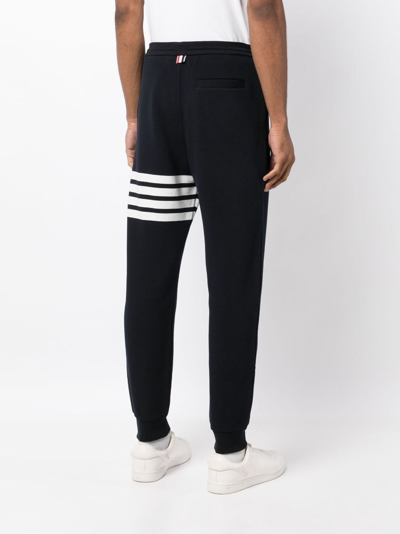 Thom Browne Classic Loopback 4-bar Sweatpants In Blue