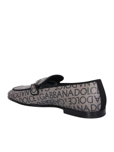 Shop Dolce & Gabbana Loafers In Brown