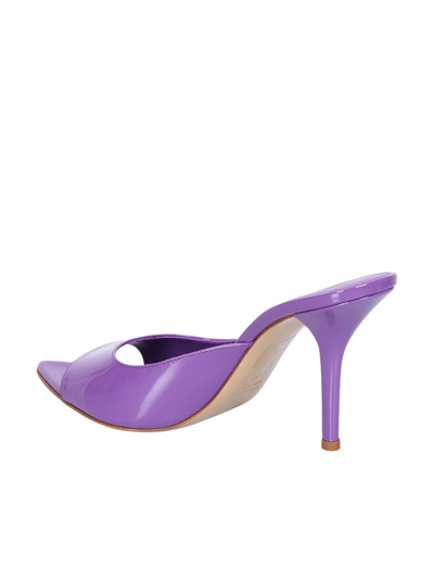 Shop Gia Borghini Sandals In Purple