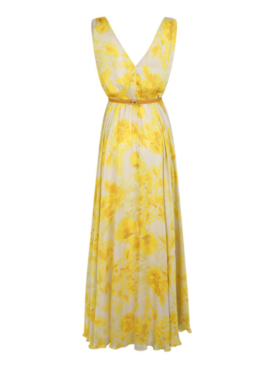 Shop Liu •jo Liu Jo Dresses In Yellow