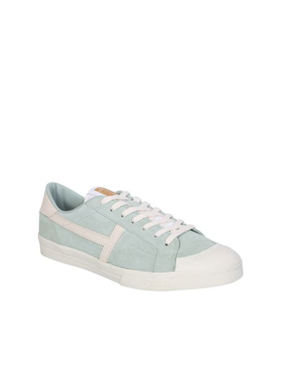 Shop Tom Ford Sneakers In Green