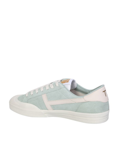 Shop Tom Ford Sneakers In Green