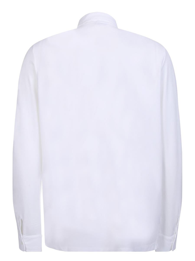 Shop Zanone Shirts In White