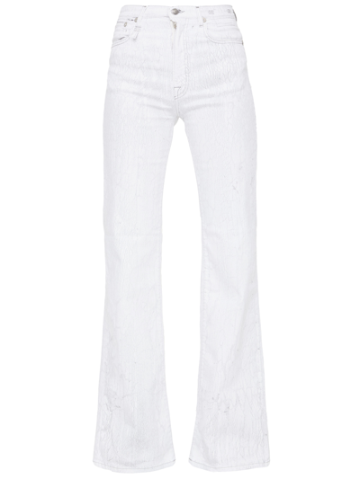 Shop R13 Jane Jeans In Gesso
