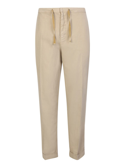 Shop Officine Generale Trousers In White