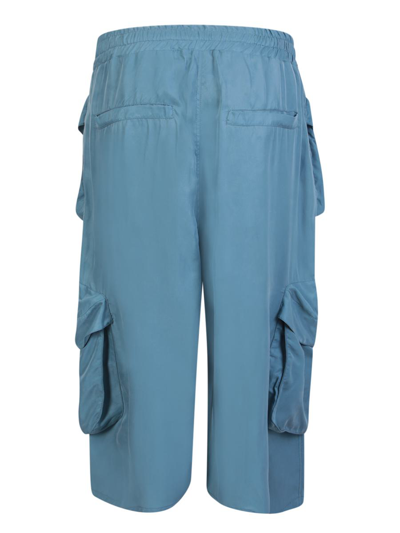Shop Sunnei Shorts In Blue