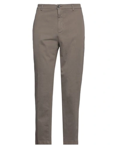 Department Five Department 5 Man Pants Khaki Size 33 Cotton, Elastane In Beige