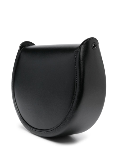 Chloé Chloe Black Leather Small Arlene Crossbody Bag In Black