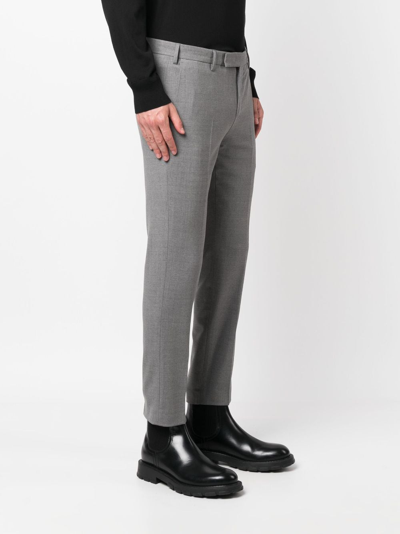 Pt Torino Man Pants Dark Brown Size 32 Virgin Wool In Grey