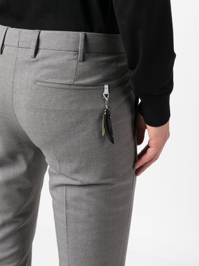 Pt Torino Man Pants Dark Brown Size 32 Virgin Wool In Grey