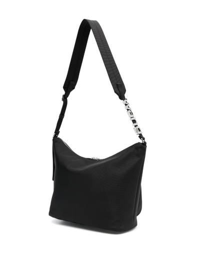 Shop Alexander Wang Large Heiress Sport Shoulder Bag In Black