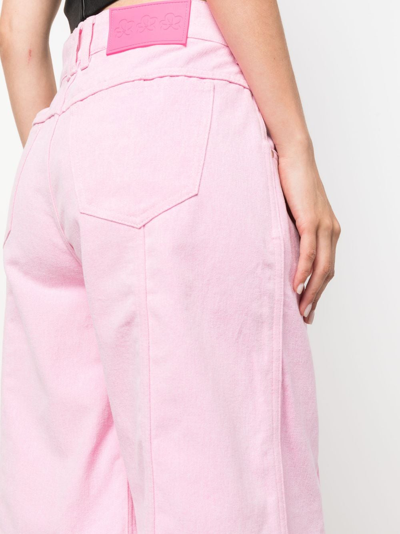 Shop Marshall Columbia Cotton Knee-length Shorts In Pink