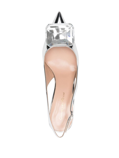 Gianvito Rossi With Heel Silver In Silver