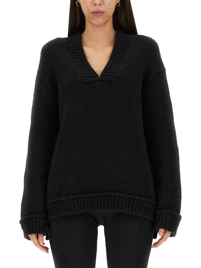 Shop Tom Ford D Wool Sweater In Black