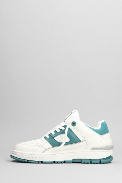 Shop Axel Arigato Area Lo Sneakers In White Leather