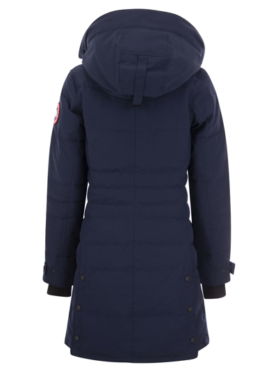 Shop Canada Goose Lorette - Padded Parka In Navy Blue