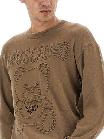 MOSCHINO JERSEY WITH LOGO 