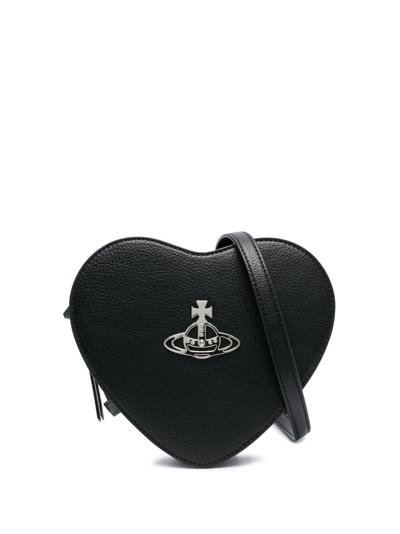 Shop Vivienne Westwood Louise Crossbody Bag In Black