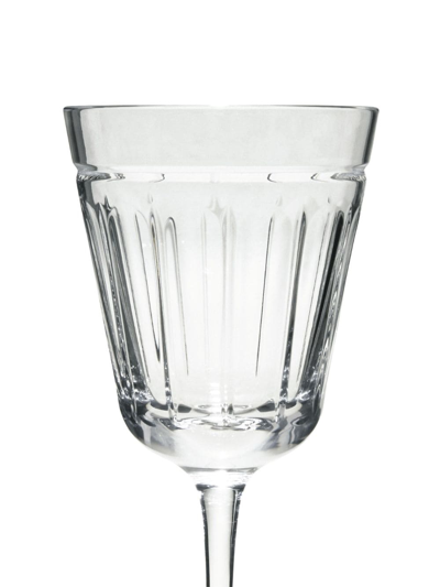Polo Ralph Lauren Clear Coraline White Wine Glass In Neutrals