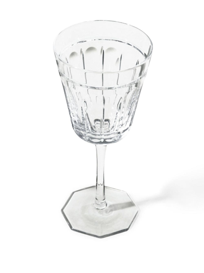 Polo Ralph Lauren Clear Coraline White Wine Glass In Neutrals