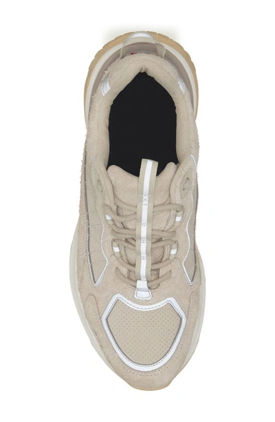 Shop Moncler Lite Runner Low Top Sneaker In Beige