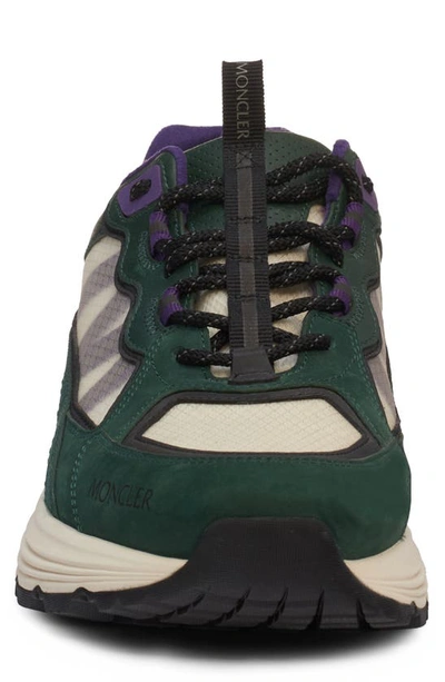 Shop Moncler Lite Runner Low Top Sneaker In Green