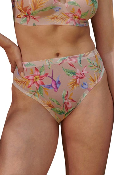 Shop Eby 2-pack Sheer High Waist Panties In Mint/ Kiki
