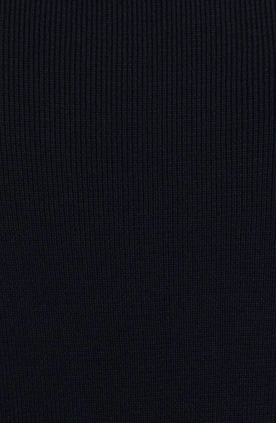 Shop Tom Ford Merino Wool & Silk Chore Shirt Cardigan In Blue
