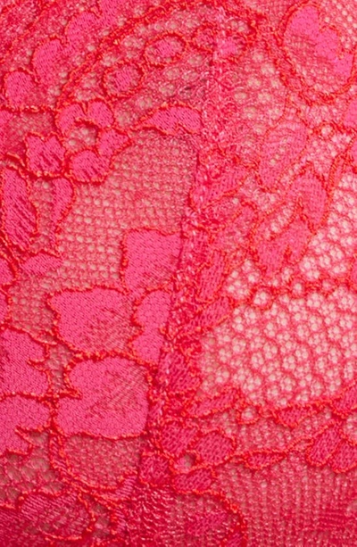 Shop Skarlett Blue Minx Underwire Balconette Bra In Pop Pink/ Bright Poppy