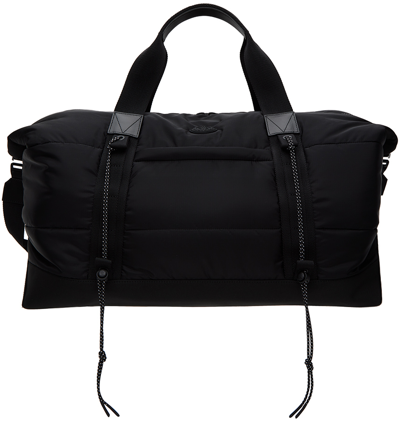 Shop Moncler Black Makaio Duffle Bag In 999 Black