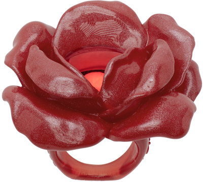 Shop La Manso Red Tetier Bijoux Edition Rose Ring