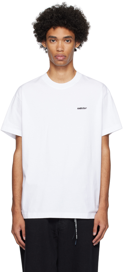 Shop Ambush Three-pack White T-shirts