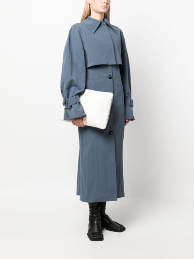 Lemaire Embossed-logo Document Holder In White