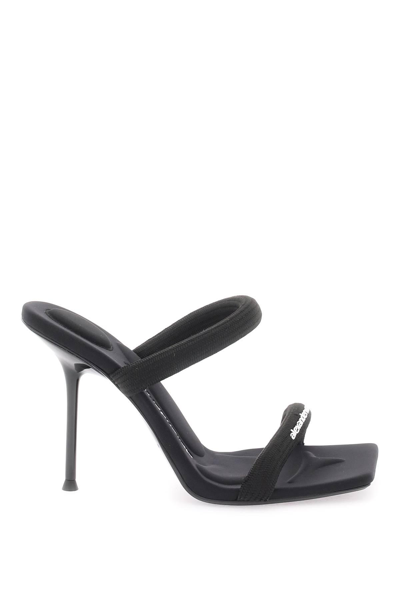 Shop Alexander Wang 'julie' Sandals In Black